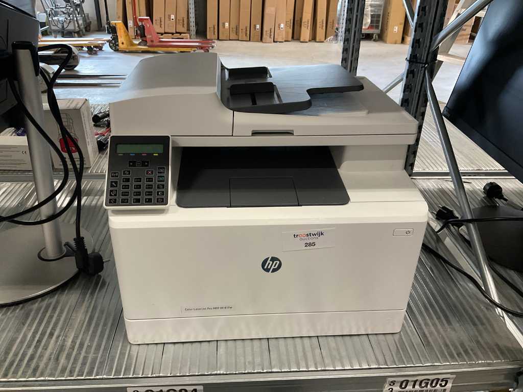 HP - Imprimante multifonction couleur à jet laser pro M181fw - Multifonction