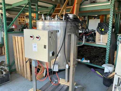 Stimulant kettle 300 liters stainless steel