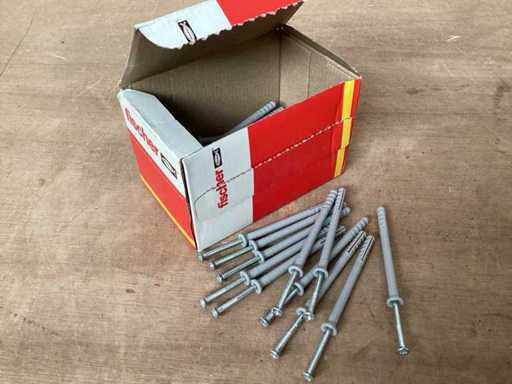 FISCHER Schlagschrauber 6x80, Box 50 Stück (10x)