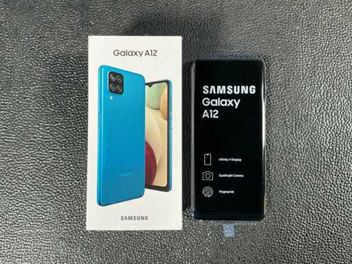 Téléphone mobile Samsung SM-A127F/DS Galaxy A12