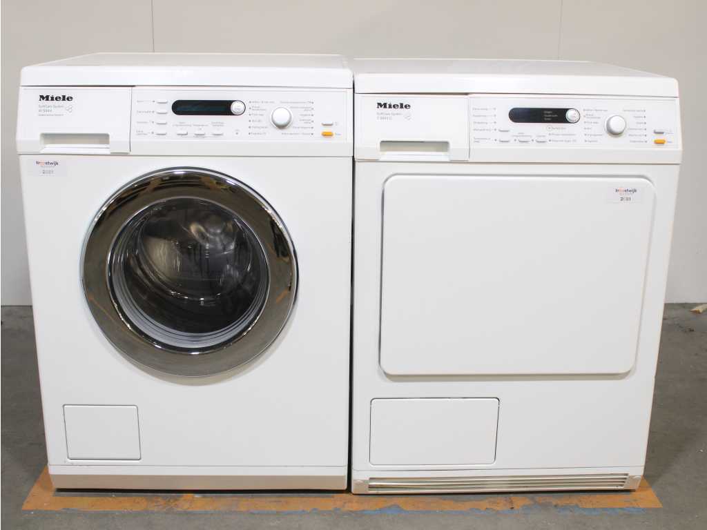 Miele W 5844 SoftCare System Washer & Miele T 8841 C SoftCare System Dryer