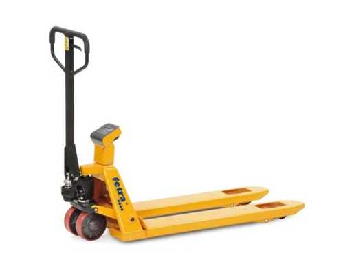 2026 Fetra 2122 Hand hydraulische palletwagen met weegschaal