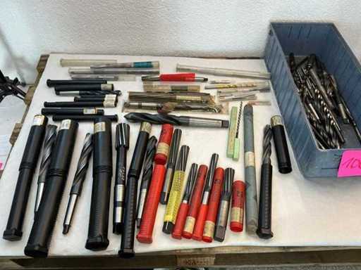 Large batch of HSS/E twist drills/countersinks, reamers