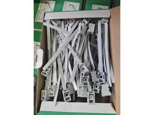 SCHNEIDER - Mureva FIX, nemontabil pentru conducte Ø16-32 mm, gri