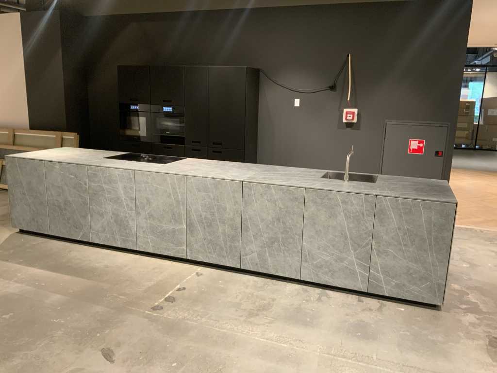 Next/Miele/Bora/Atag Straight add-on kitchen with island