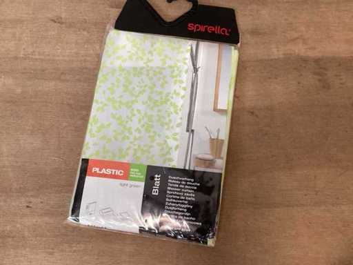 Zasłona prysznicowa Spirella Blatt 180x200 cm (73x)