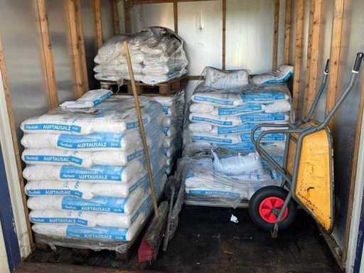 Gemengde partij straatzout