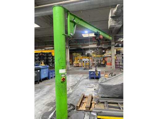 1995 Macarau pivotantă pe coloană, capacitate de ridicare de 500 kg