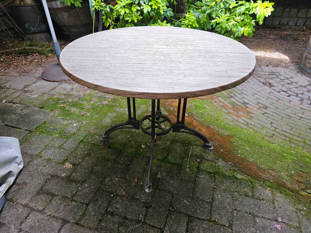 Table de patio ronde 100cm (9x)