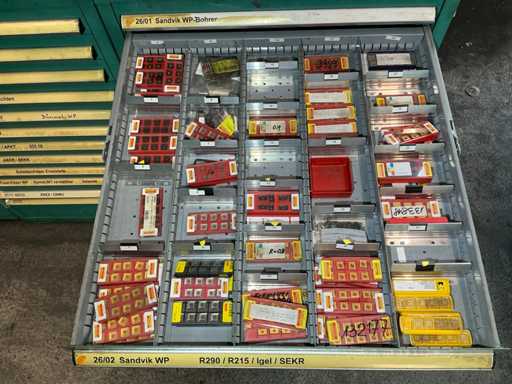 Batch inserts to router with drawer cabinet
