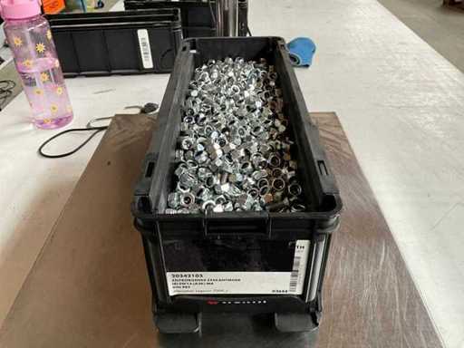 Würth 14.53kg Self-locking Hex Nut M8 in stackable container