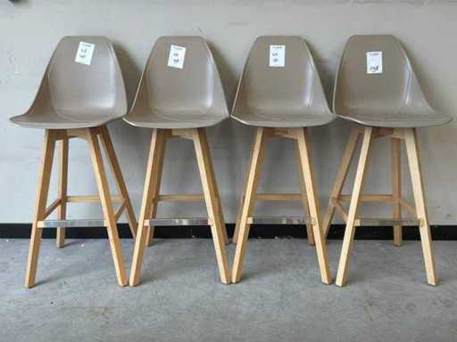 Alma Design X - Mario Mazzer Bar Stool (4x)