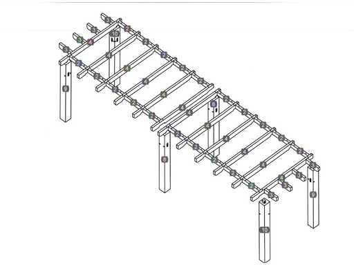 Tuinhuisfabriek - 3282 - Constructie platdak 7,5 - 2