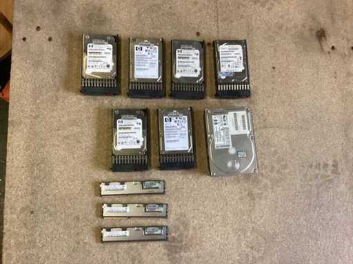 Diverse Computeronderdelen (10x)