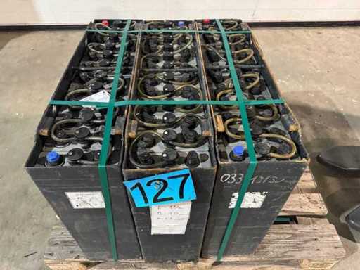 44/2023 3 Stuks 24V 375Ah 24V3PzS375 Pallet Truck Mierenstacker Batterij Batterij