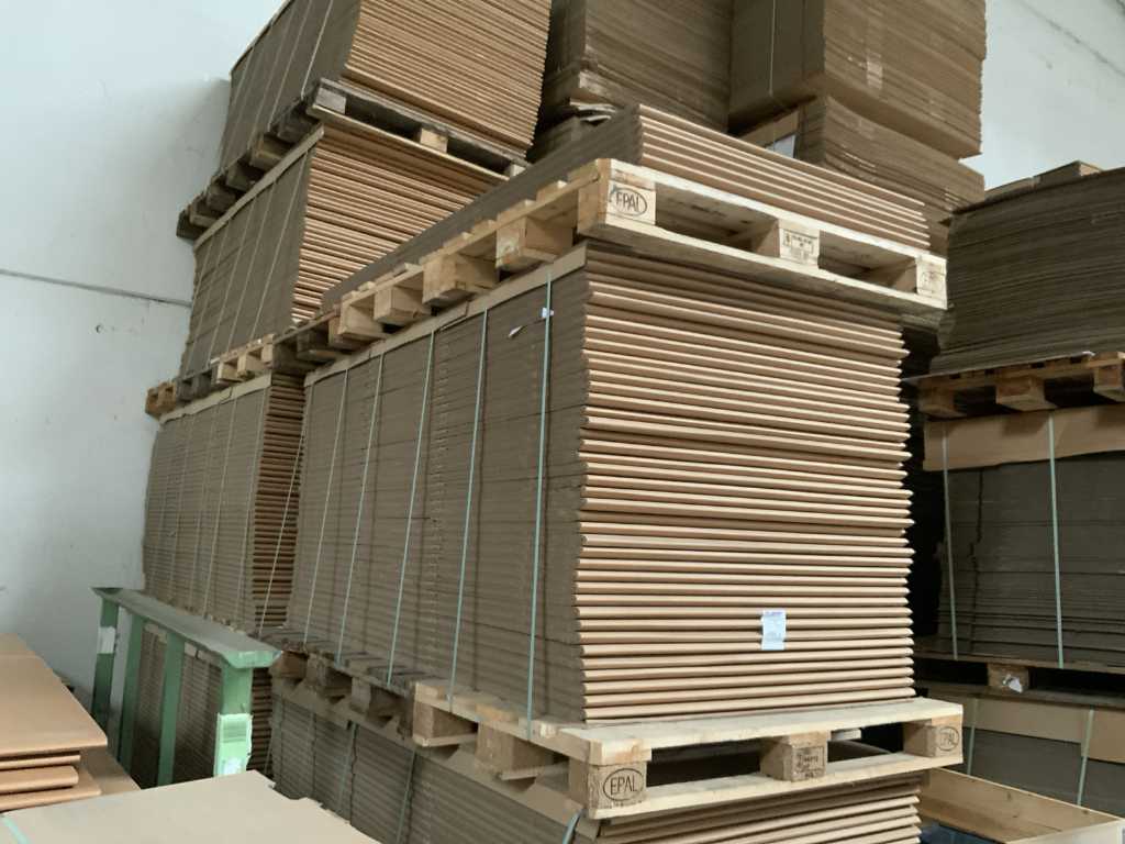 Europal F501-Q1970/3 pallet corrugated cardboard (6x)