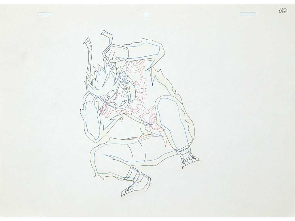 Masashi Kishimoto (1974), attributed to, animated art