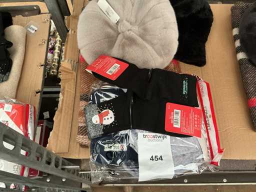 Charge verschiedener Kleidungsstücke.