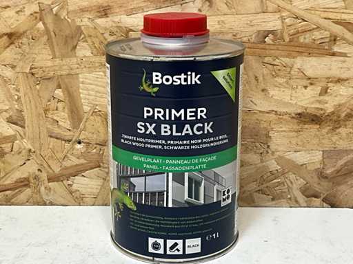Panou de fațadă cu grund de lemn Bostik Black 1L (7x)