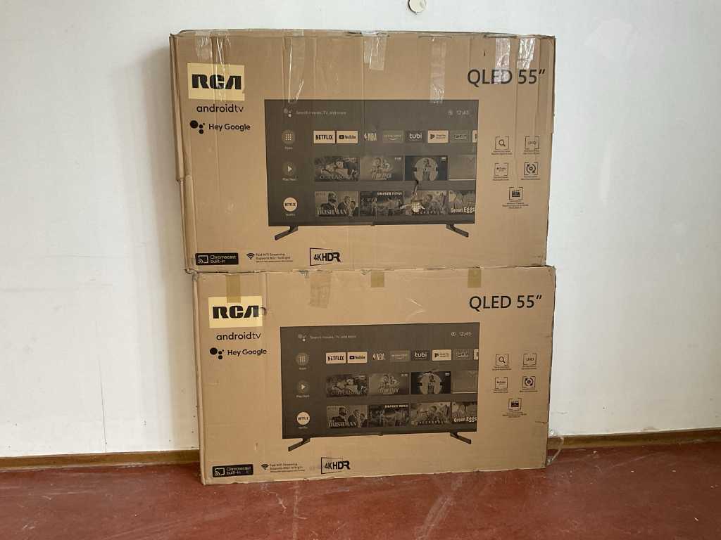 RCA QLED 55 inch televiziune (2x)