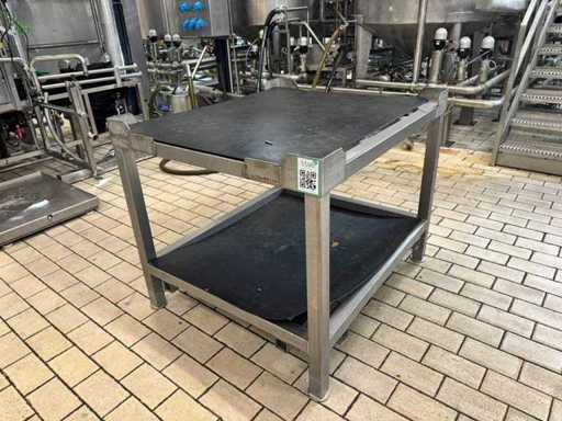 Edelstahl – Stapelbare Stützen (3x)