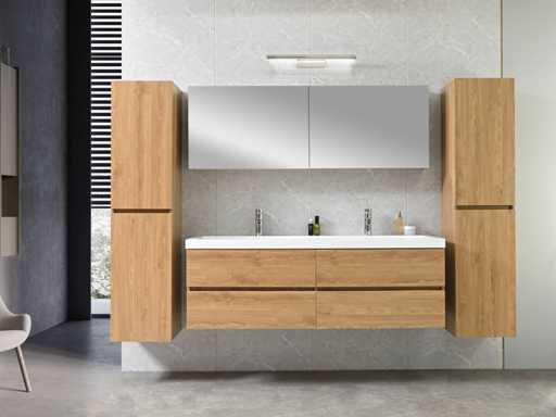 Bathroom furniture set - Vonato - 0 - 2-Person 145 cm