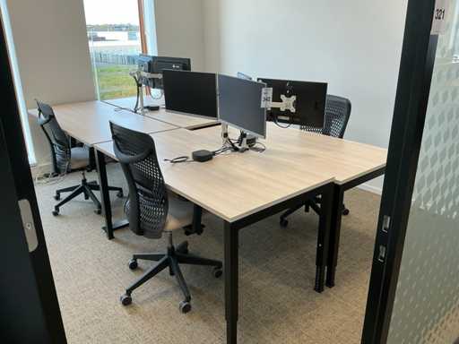 Bralco Bureautafel (5x)