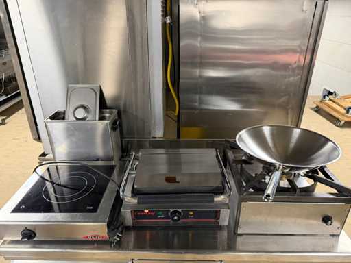 wok - kookplaat / grill - Bakkooklijn