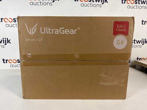 Monitor de gaming LG UltraGear™ 27 inch 180Hz 4K UHD | Pick-up Bluetooth Audio-Technica AT-LP3XBT-WH 