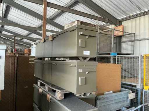 Transportkratten van aluminium (2x)