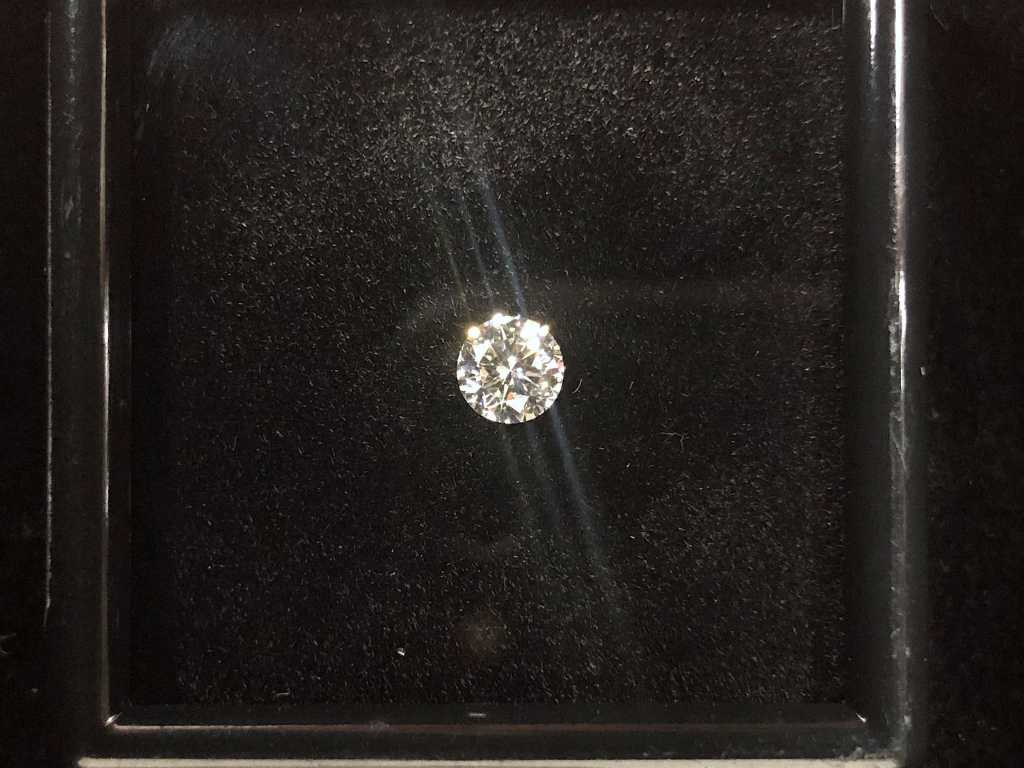 Diamant - 0.51 karaat echte diamant (gecertificeerd)