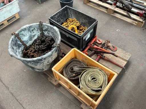 Various clamping/hoisting materials