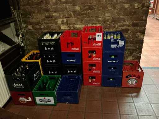 Statiegeld kratten (23x)