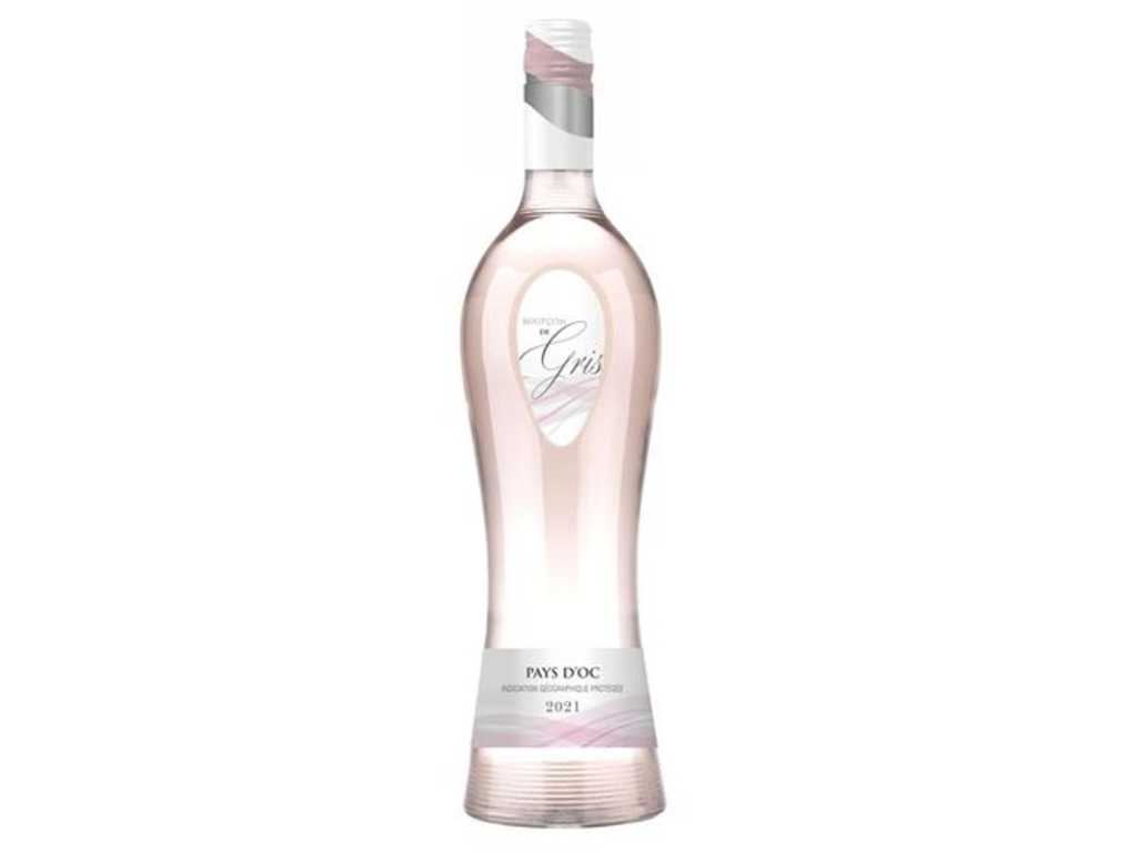 Nuta różowo-szarego - IGP Pays d'Oc - Wino różowe (12x)