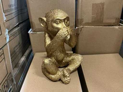 Lot Coco Maison Monkey No Talk Figurine H20cm (32x)
