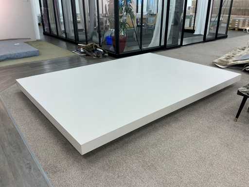 Various wooden rugs displays