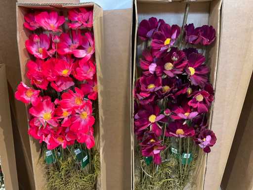 Silka Lot de fleurs artificielles