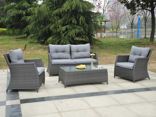 Loungeset - Vonato - Toscano - 0 - 4-delig