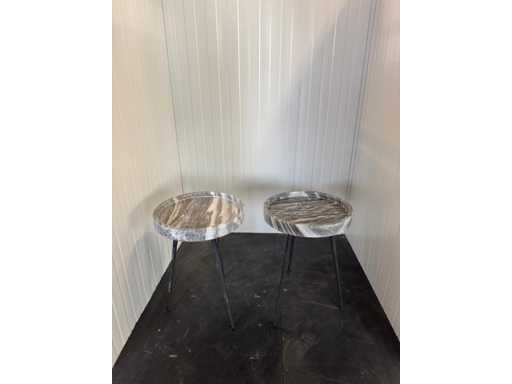Bijzettafel set van 2