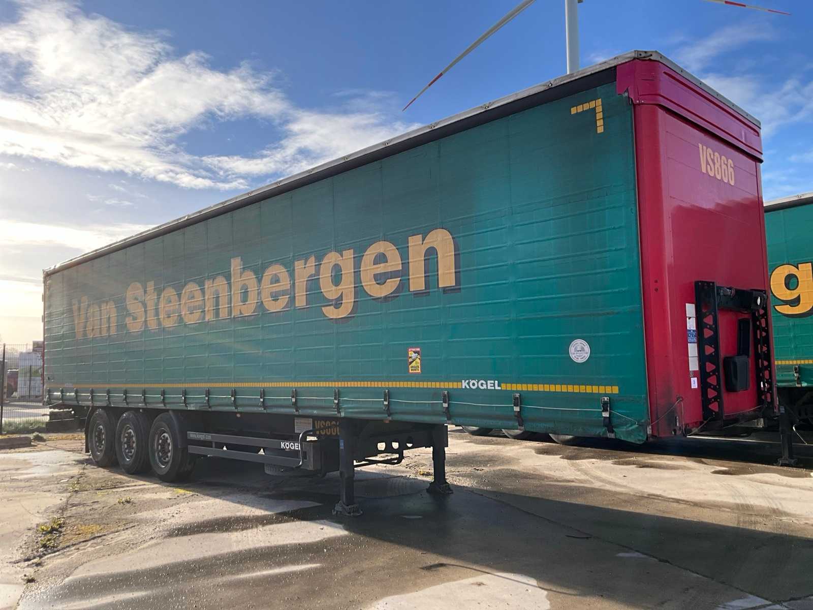 2019 KÖGEL SN 24 Curtainsider-Sattelauflieger