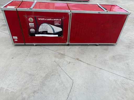 Chery Industrial - Lagerzelt / Industriezelt - 9,15 × 20 m (30 × 65 ft) – Stahlkonstruktion – Modell 306515R – Neu OVP