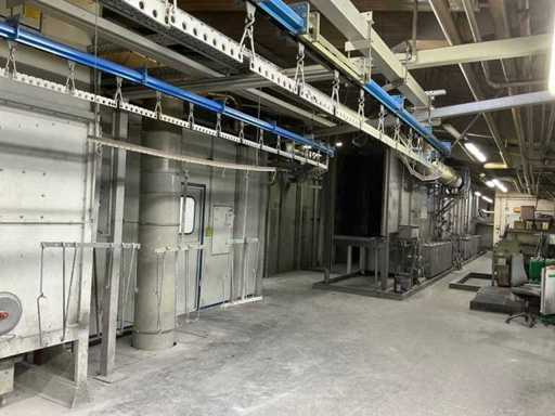 NOPPEL 3-Zone Pretreatment and Powder Coating Plant (2014)