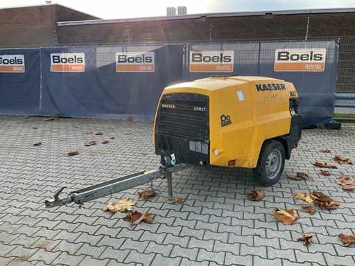 2016 Kaeser M27 PE Compressor aanhangwagen