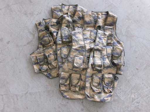 Türk. Air Force Tactical Weste, defekt (R15) (9x)
