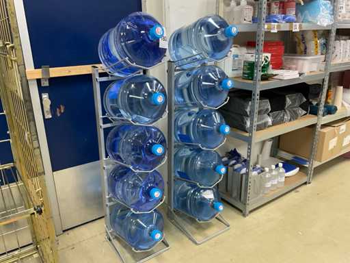 Eden 4 Flessen water in rek (2x)