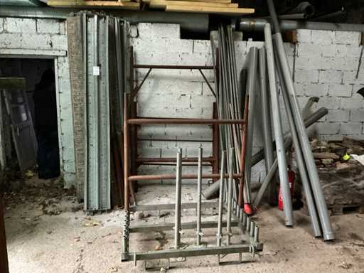 Various shelving accessories