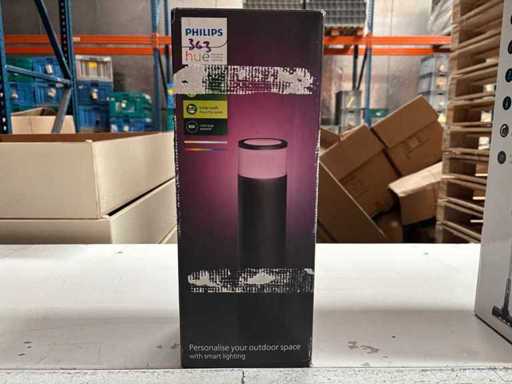 Philips Hue Calla Lumière extérieure sur piédestal Large (Lumière de jardin intelligente)