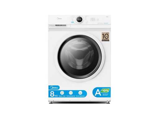 Midea MF10EW80BA10 Lavatrice, 8 kg, 1400 giri/min Display tedesco