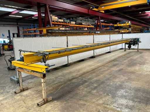 2007 Demag 2.000 KG x 12,90 m Oberleitungskran
