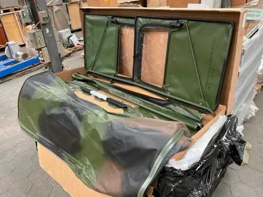 Kit-5 top 2 crew camouflage vert